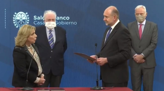 Martorano juró como Ministra de Salud en reemplazo de Carlos Parola