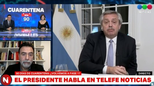 Fernández: "A partir del jueves solo podrán usar el transporte público los esenciales"