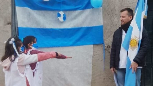 Día de la Bandera: la promesa de lealtad de los alumnos en cuarentena
