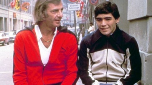 "Me duele mucho ver esta versión de Maradona", confesó Menotti