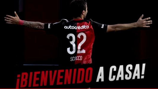 "Feliz de volver a casa" Scocco vuelve a Newell's