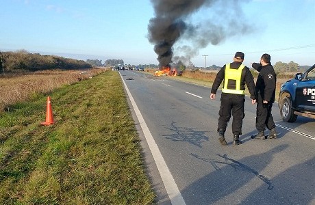 Dos muertos y dos heridos graves en accidente entre Ramayón y Marcelino Escalada