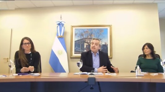 Alberto Fernández: "Vamos a salir del default, de la pandemia y del patriarcado"