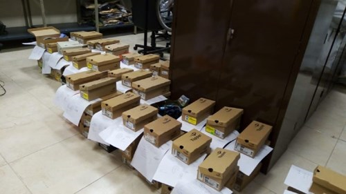 San Juan: deberán donar 188 pares de zapatillas por romper la cuarentena