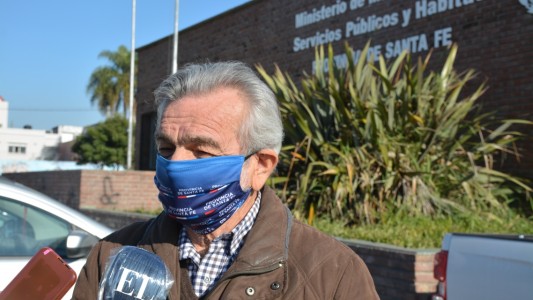 La provincia supervisó los derrumbes que se produjeron en la barranca del Río Coronda