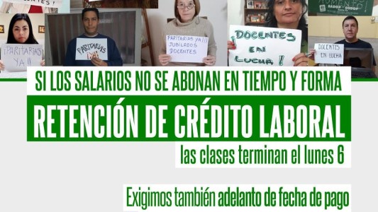 Bayúgar: "el lunes se terminan las clases si no hay pago"