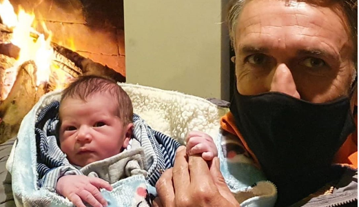 El abuelo goleador: nació el primer nieto de Gabriel Batistuta