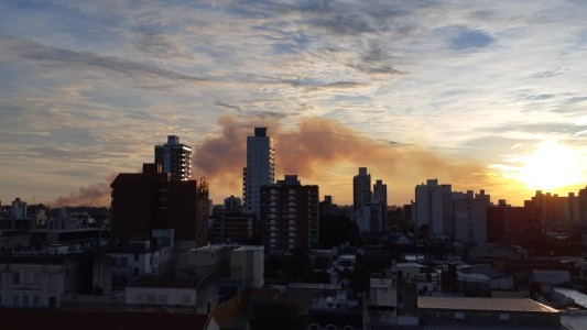 Otra vez la quema de pastizales provocó inconvenientes en Santa Fe y Santo Tomé