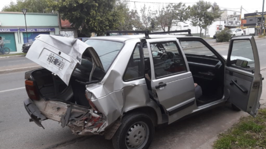 Accidente sin consecuencias graves en Facundo Zuviría