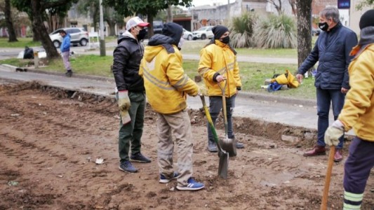 El bacheo de calle Pedro Víttori abarcará nueve cuadras