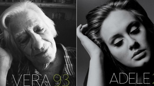 Los abuelos de un geriátrico recrearon tapas de discos de rock para pasar la cuarentena