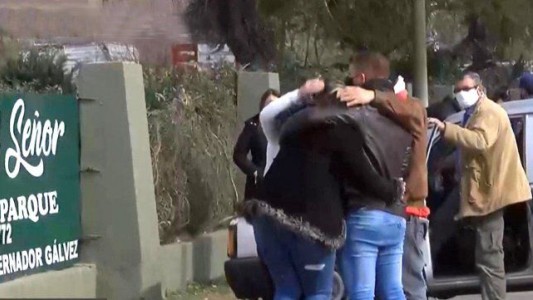 Fuerte reclamo de justicia en el último adiós al ex concejal Trasante en un sepelio muy custodiado