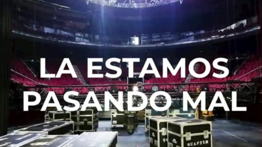 Video: "En la industria de la música la estamos pasando mal, muy mal"