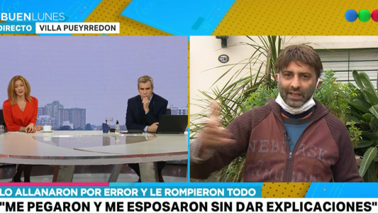 Lo allanaron por error: lo golpearon, esposaron y perdieron a su perra