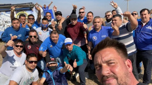 El Sindicato de Camioneros levanta su asamblea a la vera de la ruta nacional 34