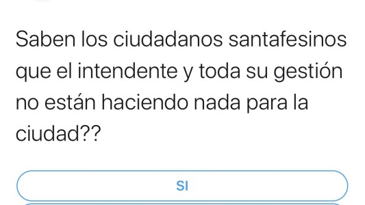 Hackearon la cuenta de twitter de la Municipalidad de Santa Fe