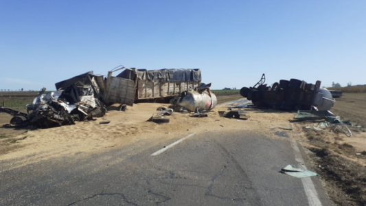 Chocaron tres camiones en la ruta 34: un muerto y heridos