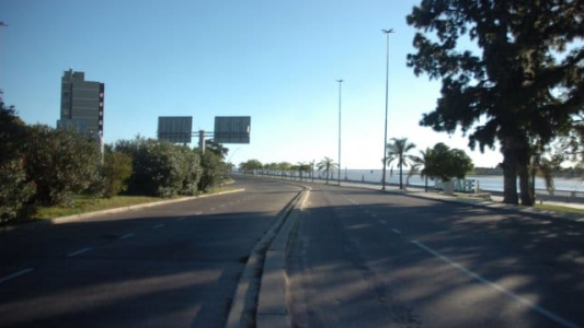 Lunes frío y con cielo despejado en la ciudad