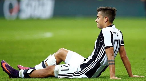 Se conoció lesión de Dybala, está en duda su presencia en la Champions
