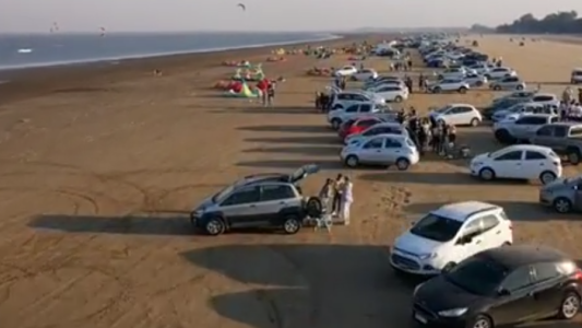 El Chaquito desbordado: casi 3 mil autos llegaron desde Santa Fe