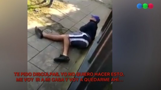 Ladrón pidió disculpas a los vecinos que lo detuvieron