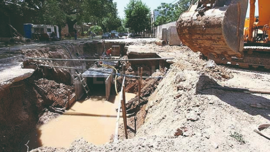 A tres días de su inauguración robaron en el obrador del Desagüe Espora