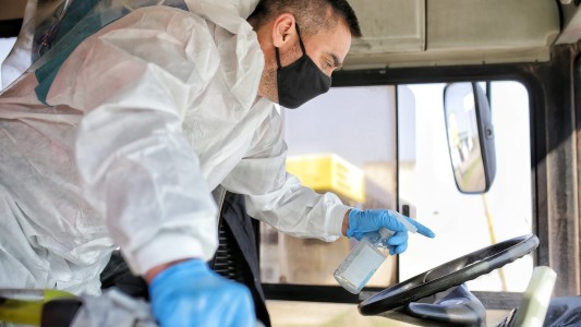 Línea 3: en qué consiste el protocolo que se activó tras el caso positivo de Covid-19 de un chofer