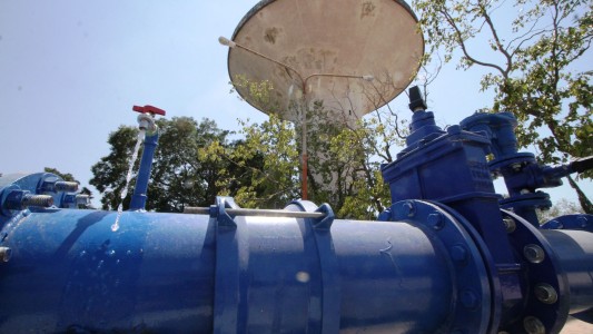 Un desperfecto en el Acueducto podría afectar el suministro de agua en Santo Tomé