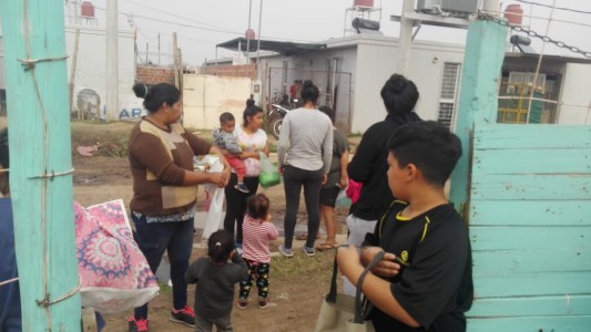 El arduo trabajo de "Santa Fe por más": asisten a más de 1000 personas