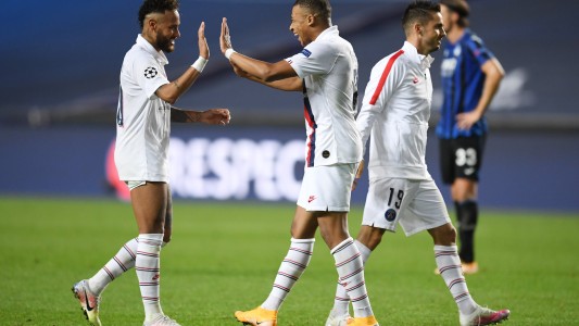 El PSG de Di María, Paredes e Icardi dejó afuera de la Champions al Atalanta del "Papu" Gómez