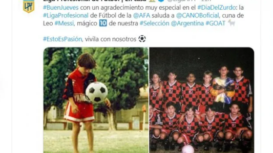 Un saludo por Messi disparó el recuerdo de zurdos leprosos