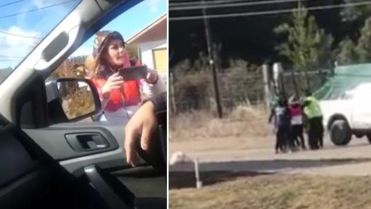 Video: la discusión de los policías con la mujer a la que detuvieron por pasear al perro