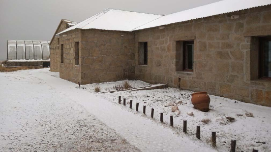 Córdoba: la ola de frío comenzó con una intensa nevada en las Altas Cumbres