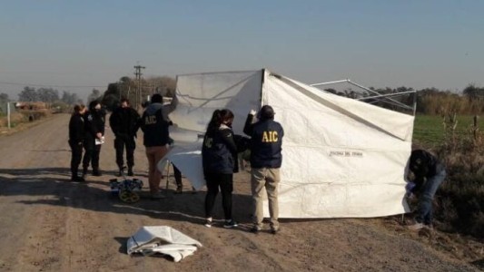 Encontraron el cuerpo de un hombre en un camino rural de Monte Vera