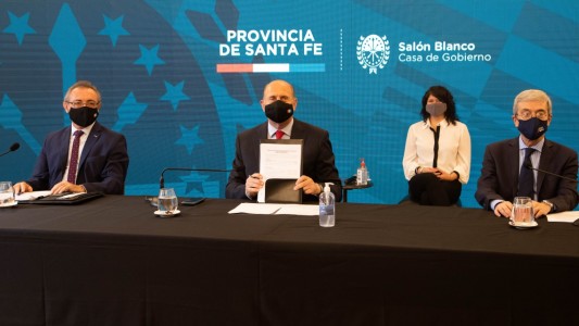 Perotti anunció un fondo de garantías destinado a Pymes santafesinas