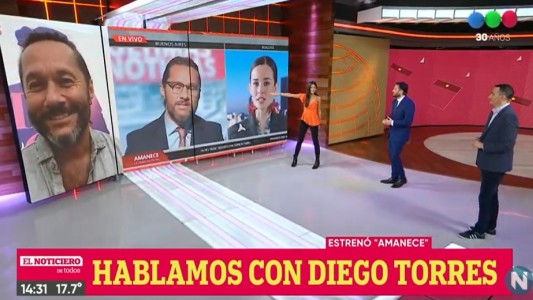 Diego Torres estrenó "Amanece": "esta es una canción que te abraza"