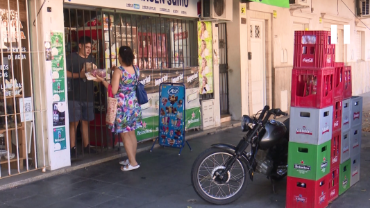 La competencia con los deliverys afecta las ventas en los kioscos y almacenes del centro