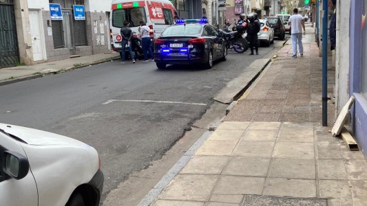 Accidente con suerte y un pequeño detalle: la ambulancia no se podía abrir