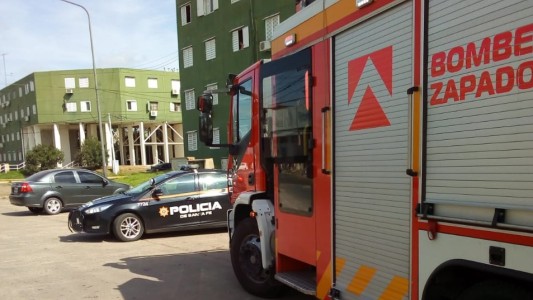 Bomberos lograron sofocar un principio de incendio en Barrio Centenario