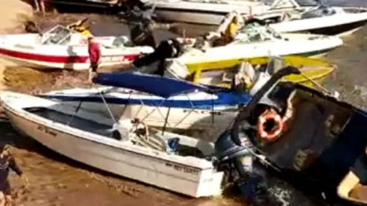 El dueño de Puerto Pirata explicó por qué se produjo el oleaje que hizo chocar a las lanchas