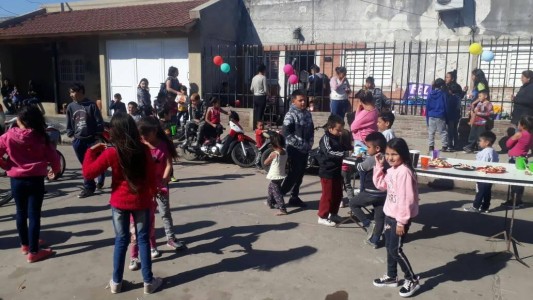 La solidaridad también se hace presente en barrio Coronel Dorrego