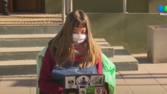 Docentes fueron a buscar señal de internet en Casa de Gobierno pero no encontraron conectividad para conectarse con sus alumnos