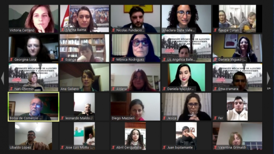 La provincia participó de la segunda peña virtual con escuelas agrotécnicas