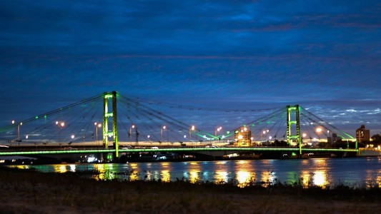 Día Mundial de la Fibrosis Quística: el Puente Colgante se iluminará de color verde