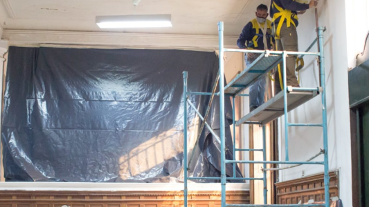 Se acondiciona la Biblioteca Municipal “Prof. Enrique Muttis”