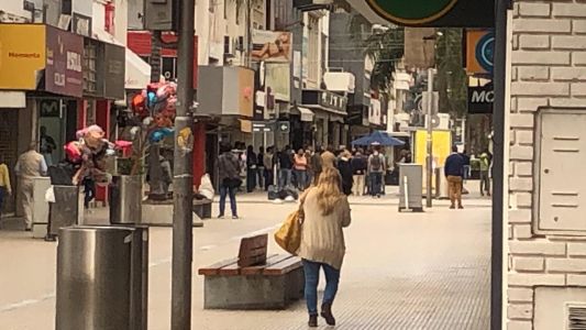 Peatonal: sábado con momentos de tensión y mayoría de negocios abiertos