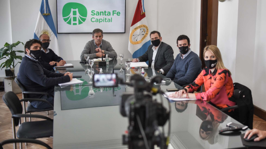 Jatón se reunió con referentes de sectores productivos