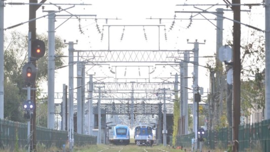 Una formación del tren Roca casi atropella a un nene que caminaba por las vías