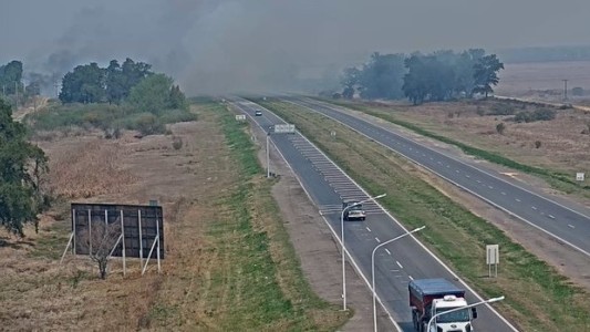Quema de pastizales: el otro flagelo que no da tregua en Santa Fe