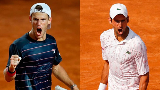 Diego Schwartzman va por la gloria ante Djokovic en Roma: hora y cómo ver el partido